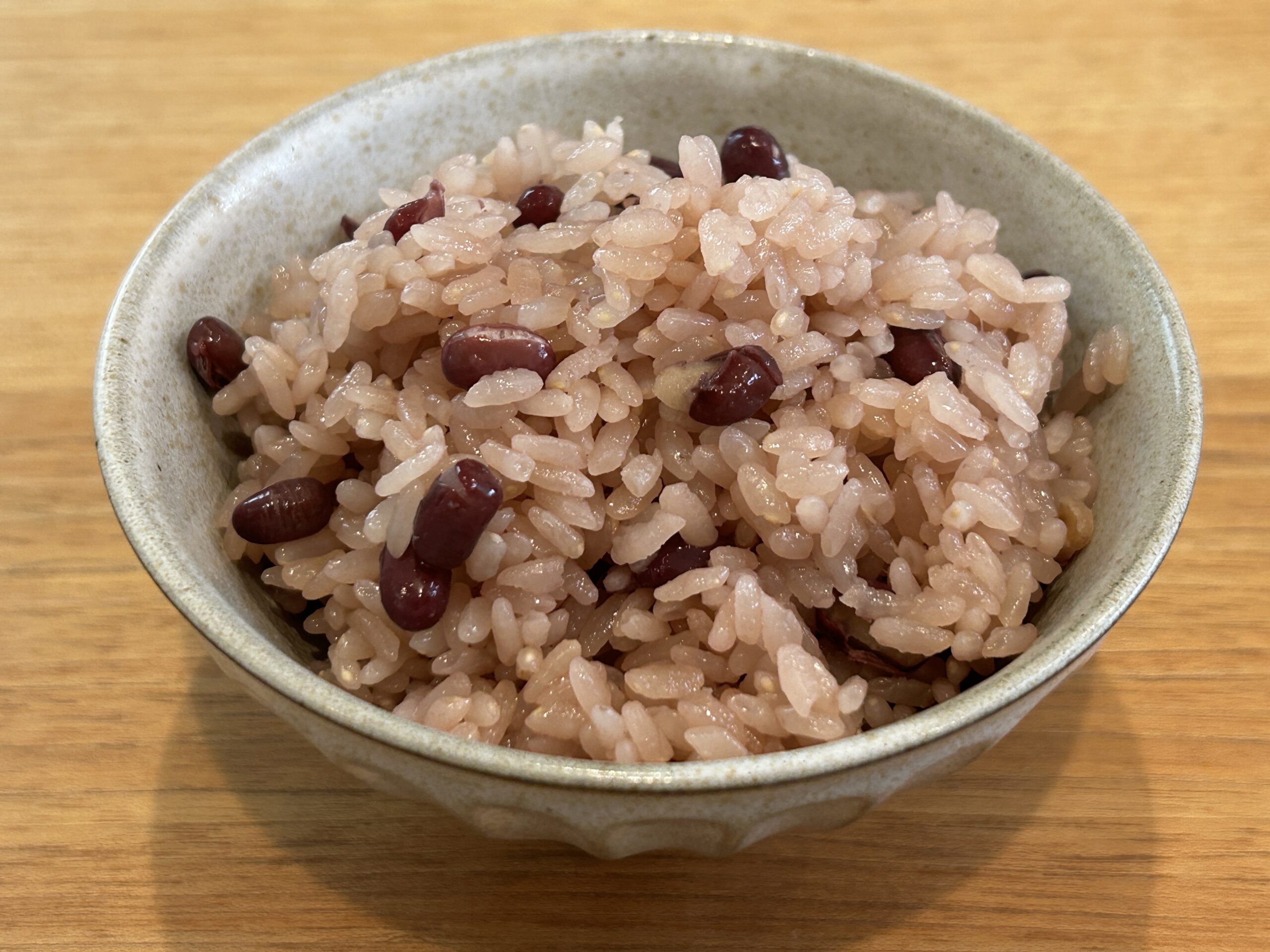 ゼロ活力鍋でお赤飯の完成