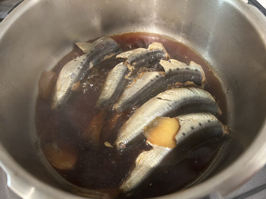 ゼロ活力鍋　いわし　煮魚